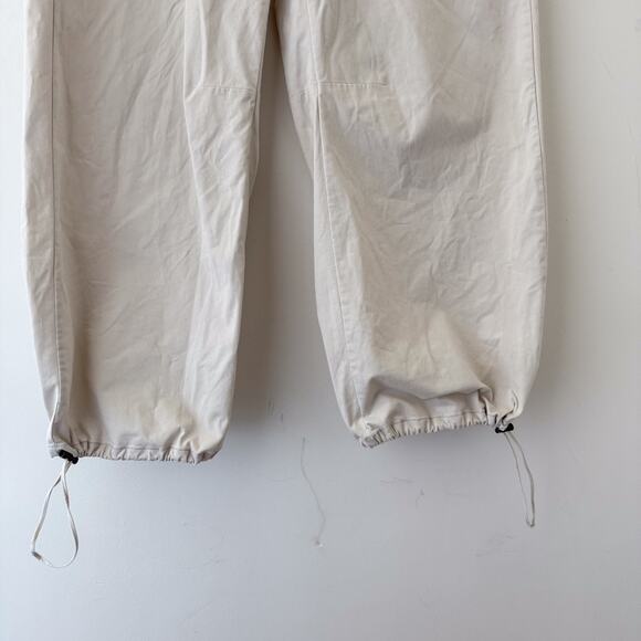 Banana Republic Authentic Chino Drawstring Hem Cargo Pants Beige Size 14 - Picture 4 of 10